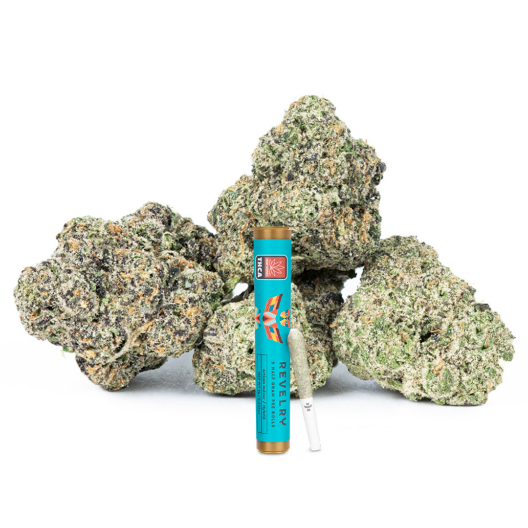 Revelry - THCA Flower | 2 Pack Preroll | 1g / Hybrid/Pink Guava